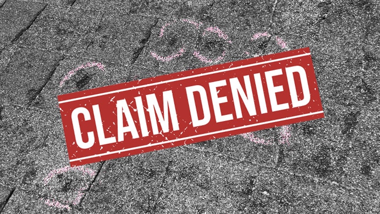 Roof Insurance Claim Denied